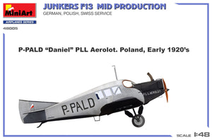 MiniArt 48005 Junkers F13. Milieu de production. Service allemand, polonais, suisse 1/48 – image 10