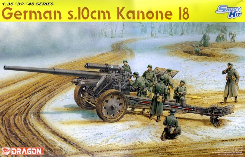 Dragon 6411 Allemand p. 10 cm Kanone 18 (1/35)