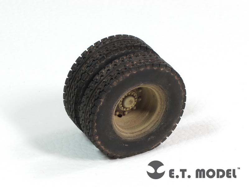 ET Model ER35-040 Camion lourd allemand de la Seconde Guerre mondiale L-4500 Roues de route lestées pour ZVEZDA 3596/3647 1/35