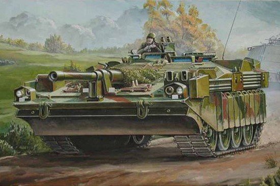 Trompette 00310 Suède Strv 103C MBT (1/35)