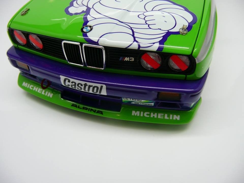 Zero Paints ZP-1490 BMW M3 E30 - DTM 1988 Team Alpina - Kit de peinture vert/bleu 2 x 30 ml  – Bild 4