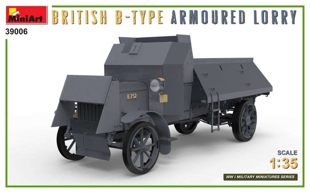Miniart 39006 CAMION BLINDÉ BRITANNIQUE DE TYPE B 1/35 – Bild 7