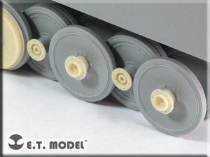 Brides de roues de route ET Model ER35-033 pour Tiger I, version initiale, échelle 1/35