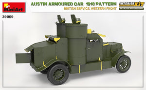 Miniart 39009 Voiture blindée Austin modèle 1918. Service britannique. Front de l&amp;#39;Ouest. Maquette intérieure 1/35 – immagine 7