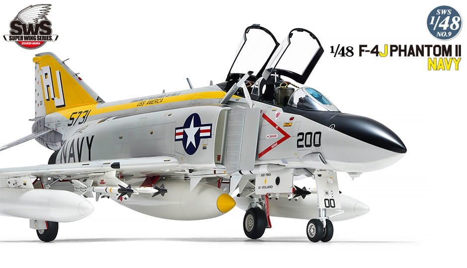 Zoukei-Mura SWS4809 F-4J Phantom II Marine 1/48 – Bild 3