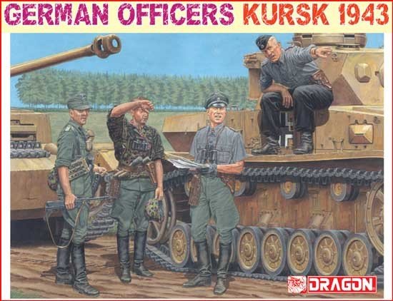 Dragon 6456 Officiers allemands (Kursk 1943) (1/35)