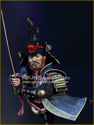 Young Miniatures YH1844 Seigneur de guerre Daimyo 1650 1/10 – Bild 6