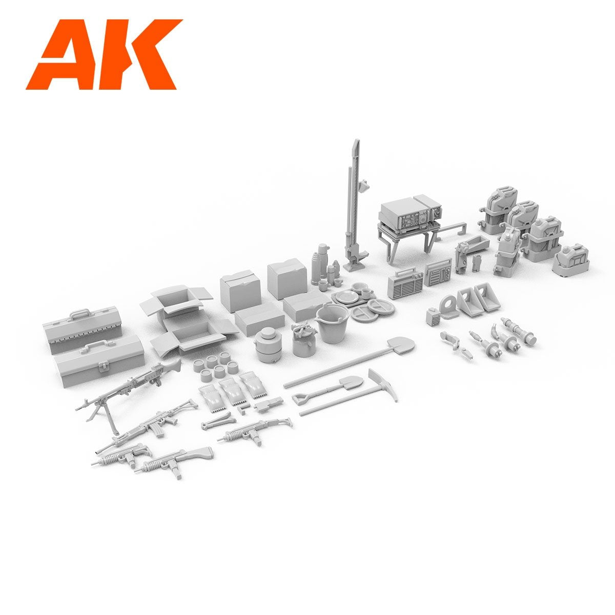 Accessoires AK Interactive AK35006 IDF 1/35 – Bild 2