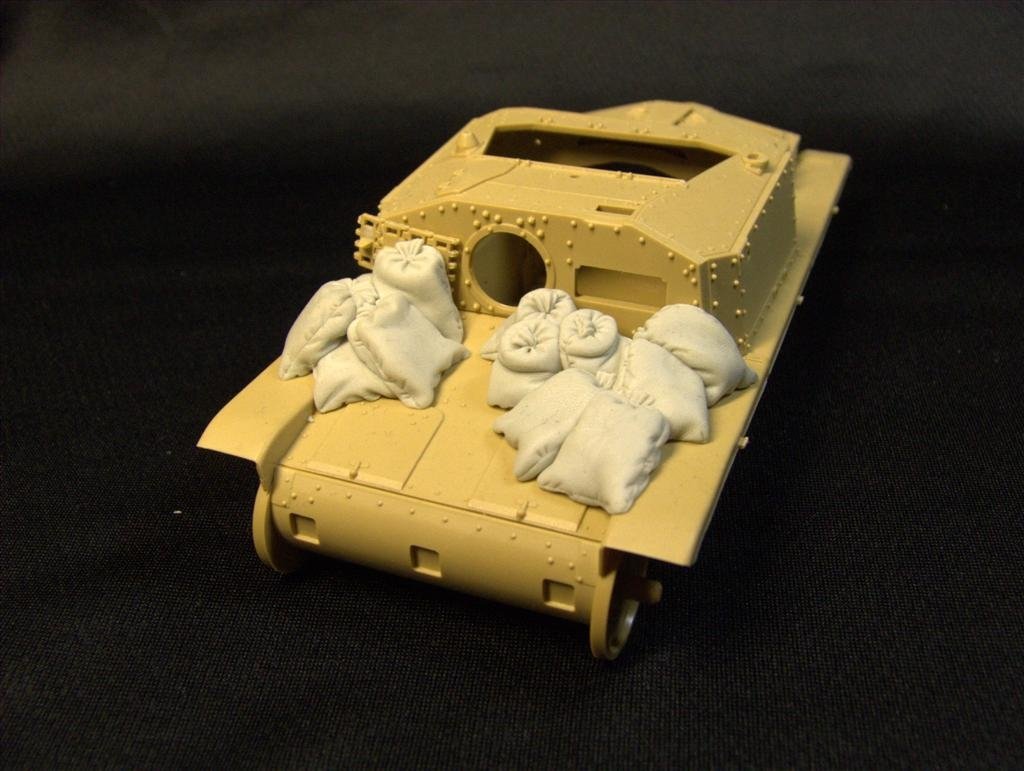 Panzer Art RE35-084 Blindage sable pour canon automoteur « Semovente » (Maquette Tamiya) 1/35 – image 4