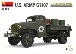 MiniArt 35380 Camion cargo 4x4 1,5 t de l&amp;#39;armée américaine G7107, échelle 1/35 – image 4