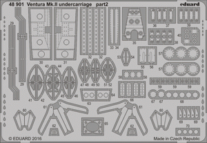 Train d&amp;#39;atterrissage Eduard 48901 Ventura Mk. II REVELL 1/48 – immagine 2