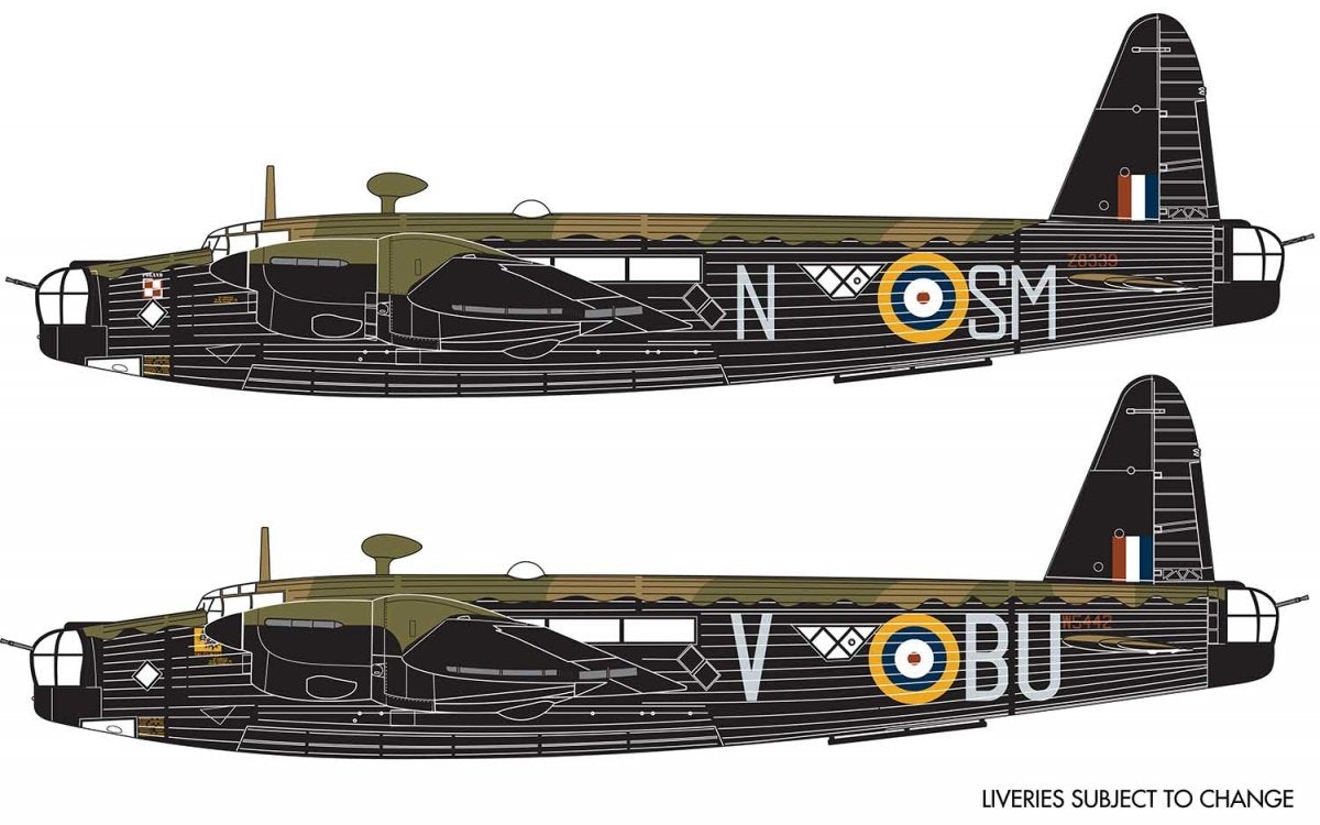 Airfix 08021 08021 Vickers Wellington Mk.II 1/72 – immagine 2