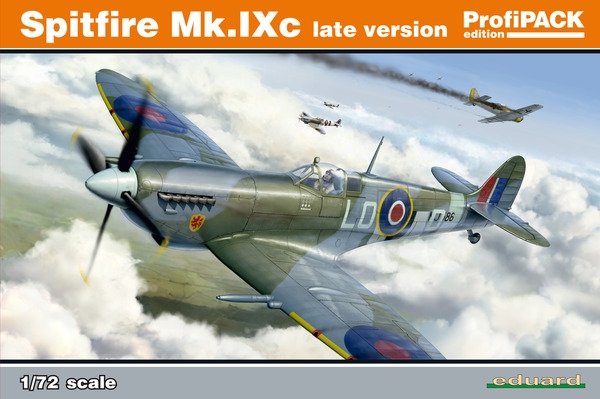 Eduard 70121 Spitfire Mk.IXc version tardive 1/72