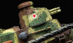 Maquette Meng TS-011 CHAR LÉGER FRANÇAIS FT-17 (TOURNE RIVETÉE) (1/35) – Bild 7