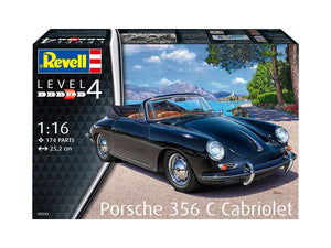 Revell 07043 Porsche 356 Cabriolet 1/16 – Bild 2