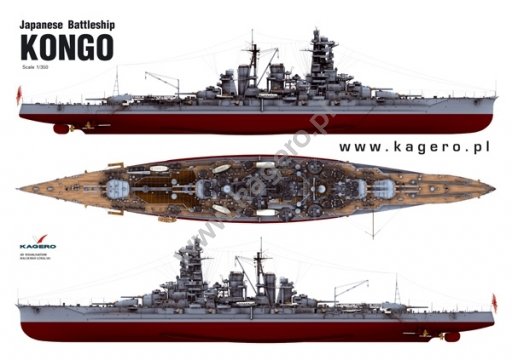 Kagero 16005 Cuirassé japonais Kongo FR – image 2