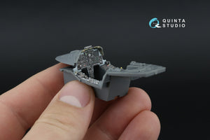 Intérieur imprimé en 3D et coloré sur papier décalcomanie Quinta Studio QD48586 A-10A Warthog (GWH) 1/48 – immagine 10