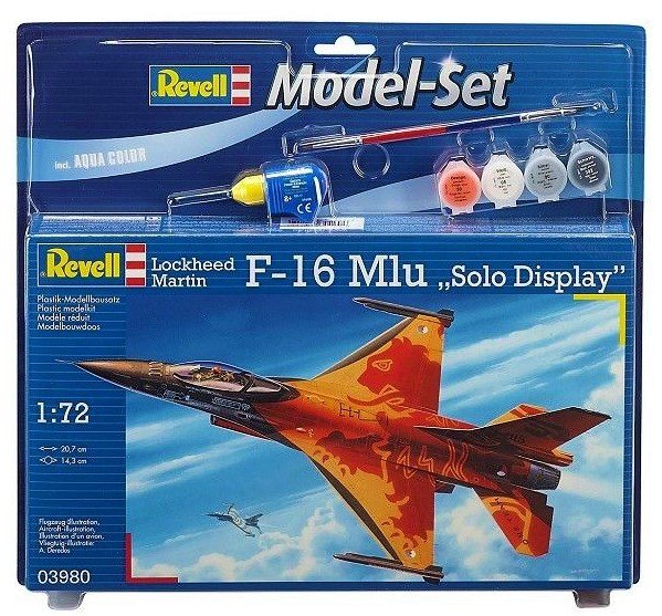 Revell 63980 Maquette F-16 Mlu Solo Display (1/72)
