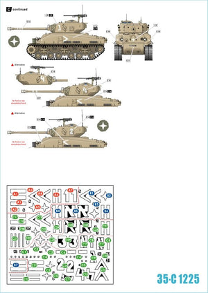 Star Decals 35-C1225 Véhicules blindés israéliens 8 1/35 – Bild 2