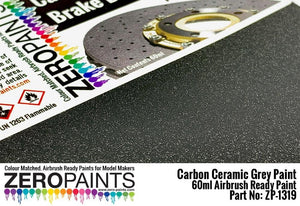 Peinture Zero Paints 1319-30 Gris Carbone Céramique 30 ml – immagine 2