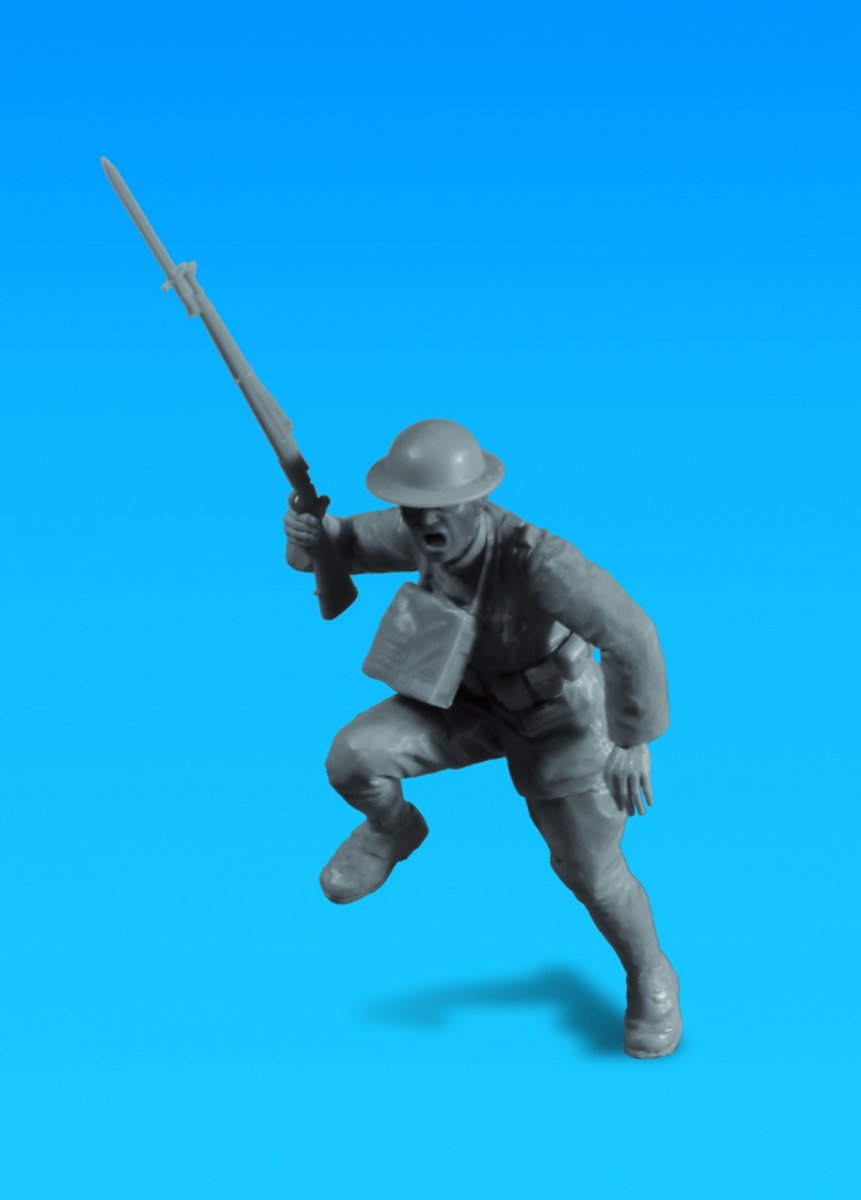 ICM 35693 Infanterie américaine (1918) (4 figurines) 1/35 – image 2