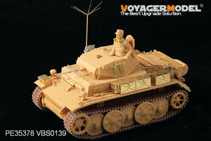 Voyager modèle PE35378 WWII allemand PzKpfw.II.Ausf.L Luch Version tardive de base pour kit Tasca 1/35 – immagine 11