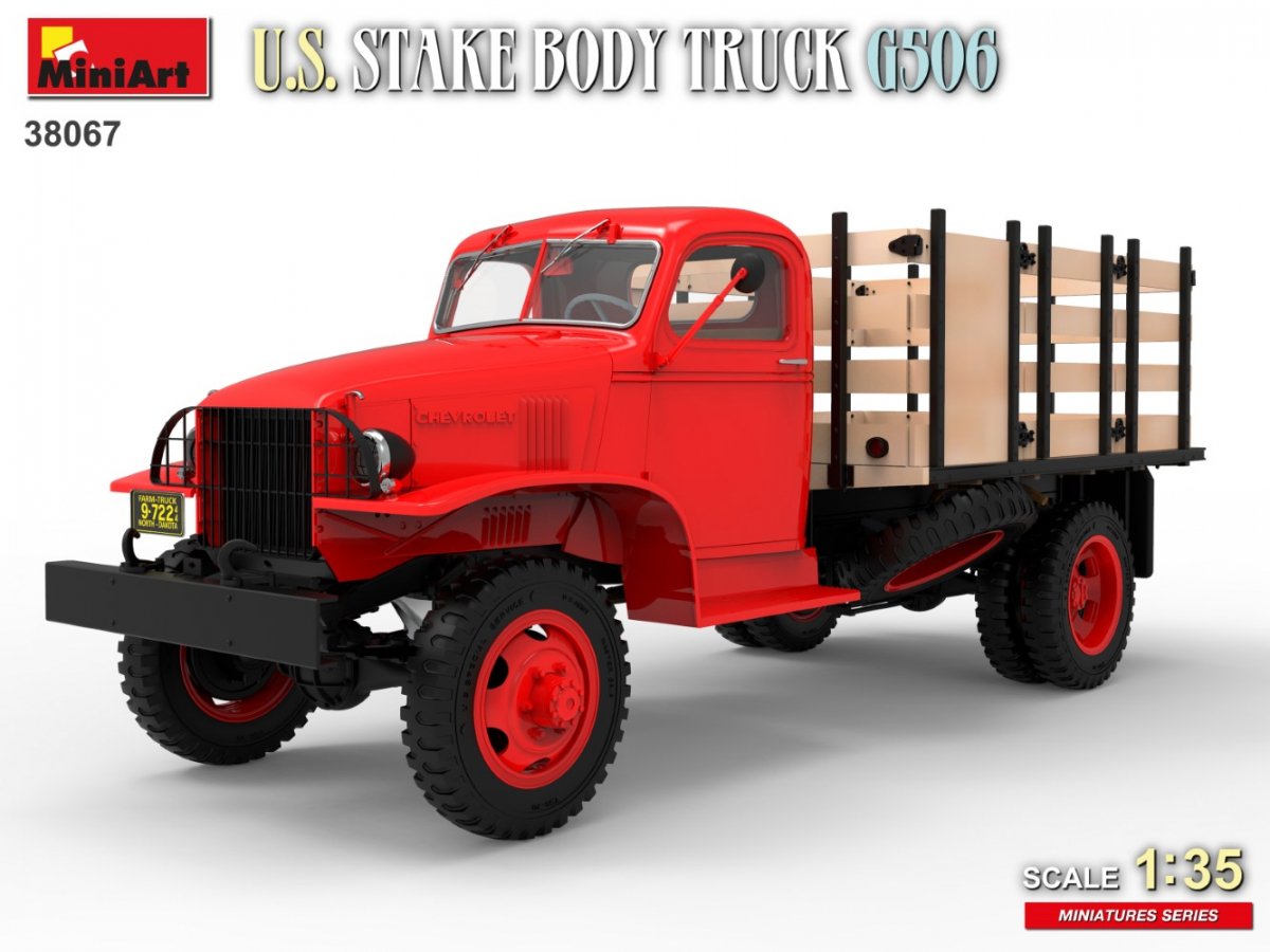 MiniArt 38067 Camion plateau américain G506 1/35 – Bild 3
