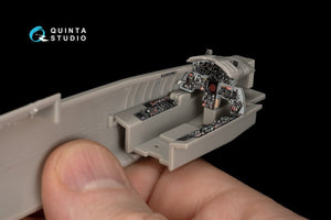 Intérieur imprimé en 3D et coloré sur papier décalcomanie Quinta Studio QD48150 F-104S (Hasegawa) 1/48 – immagine 3