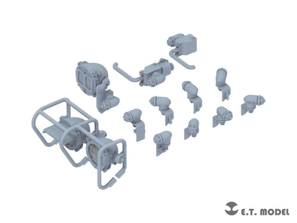 Kit d&amp;#39;éclairage ET Model P35-269 pour chars russes de la famille T-62 (impression 3D) à l&amp;#39;échelle 1/35 – Bild 2