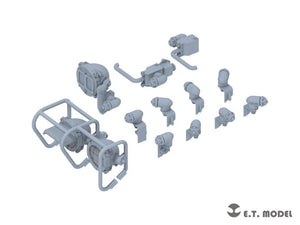 Kit d&amp;#39;éclairage ET Model P35-269 pour chars russes de la famille T-62 (impression 3D) à l&amp;#39;échelle 1/35 – Bild 2
