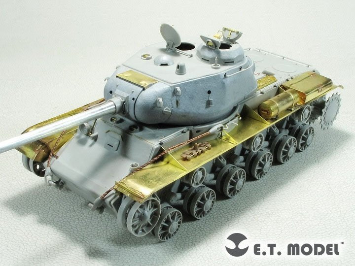 Maquette ET Model E35-285 Char lourd soviétique KV-85/KV-122 de base pour kit TRUMPETER au 1/35 – immagine 5