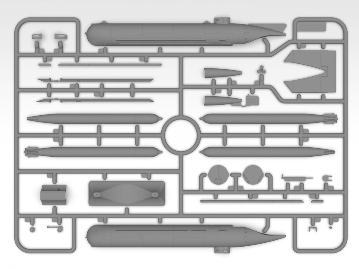 Sous-marins miniatures ICM S020 K-Verbande 1/72 – Bild 6