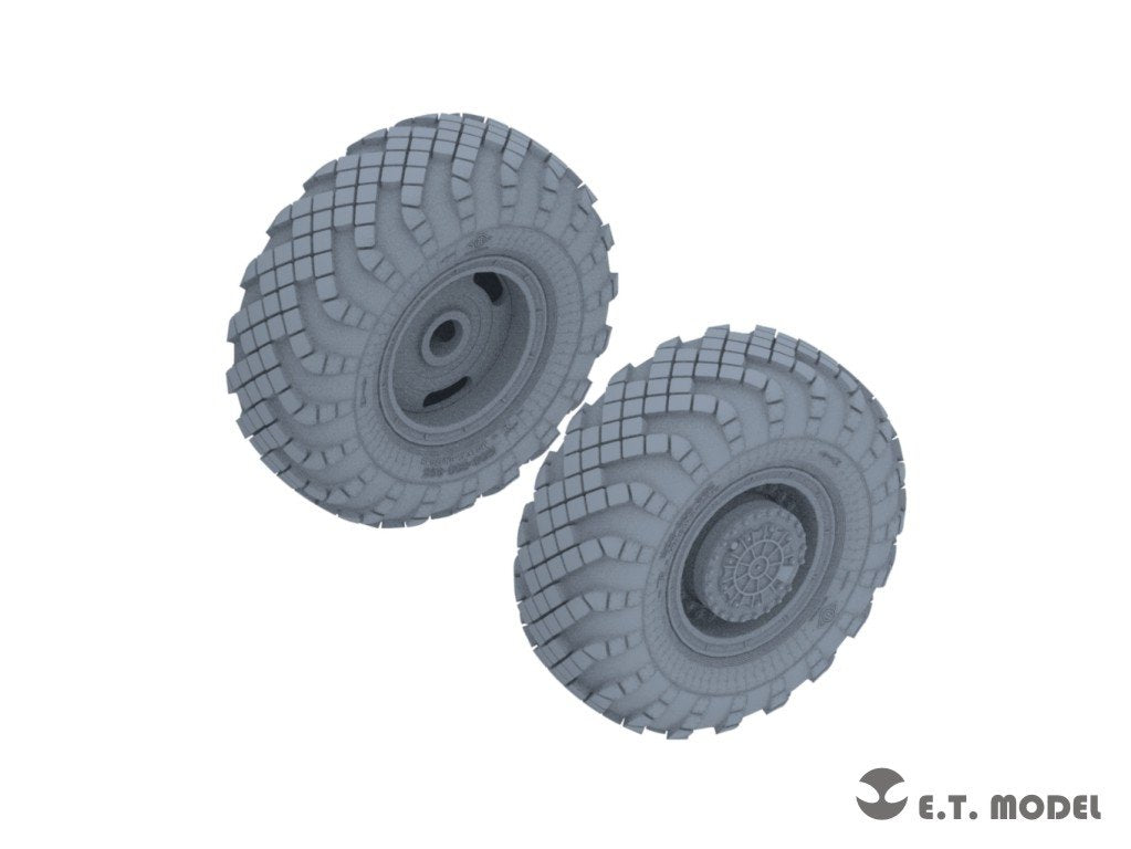 ET Modèle P35-114 15U175 TEL du complexe de missiles balistiques intercontinentaux RS-12M1 Topol-M, roues affaissées pour kit TRUMPETER 1/35 – imagen 2