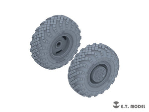 ET Modèle P35-114 15U175 TEL du complexe de missiles balistiques intercontinentaux RS-12M1 Topol-M, roues affaissées pour kit TRUMPETER 1/35 – imagen 2