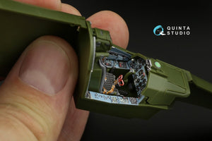Intérieur imprimé en 3D et coloré du Su-25 de Quinta Studio QD48249 (Zvezda) à l&amp;#39;échelle 1/48 – Bild 3