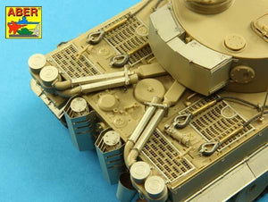 Aber 35K26 Pz.Kpfw. VI Ausf.E ( i.Kfz.181) Tiger I – s.PzAbt. 501 in Tunisia 1/35 – zdjęcie 21