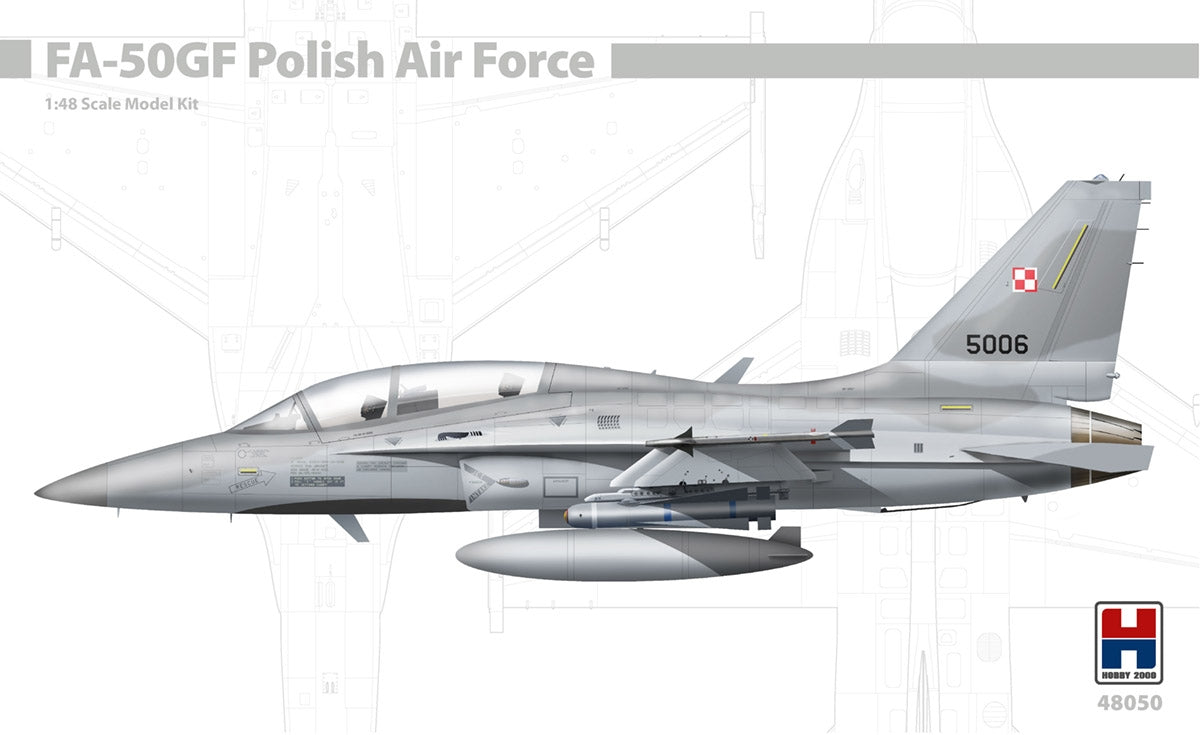 Hobby 2000 48050 FA-50GF Armée de l&amp;#39;air polonaise (Académie + CARTOGRAPHIE + MASQUES) 1/48