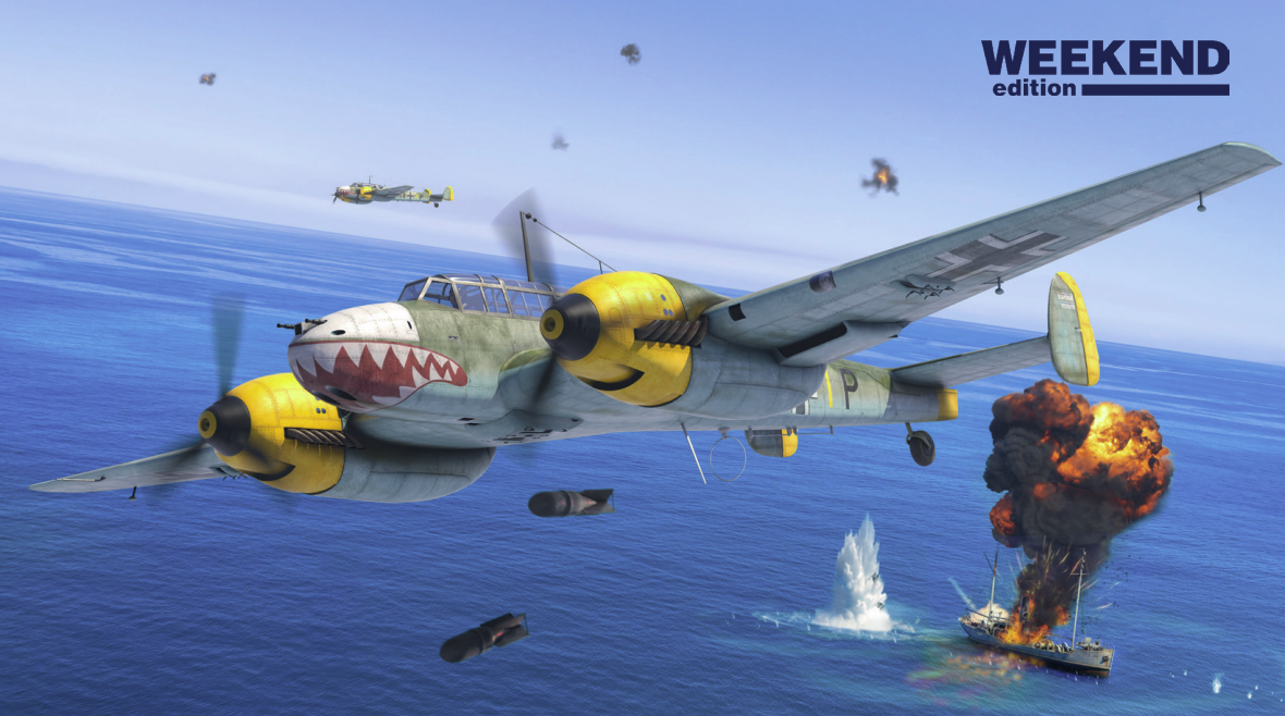 Eduard 7464 Bf 110E Édition Week-end 1/72