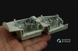 Intérieur imprimé en 3D et coloré du MiG-29UB (Trumpeter) de Quinta Studio QD32227, échelle 1/32 – immagine 11