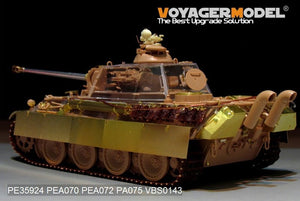 Maquette Voyager PE35924 Panther G allemand de la Seconde Guerre mondiale, version ultérieure. Modèle de base pour RMF 5016 au 1/35  – image 7