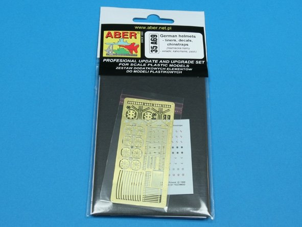 Casques allemands Aber 35A069 - inserts, sangles (1/35) – Bild 3