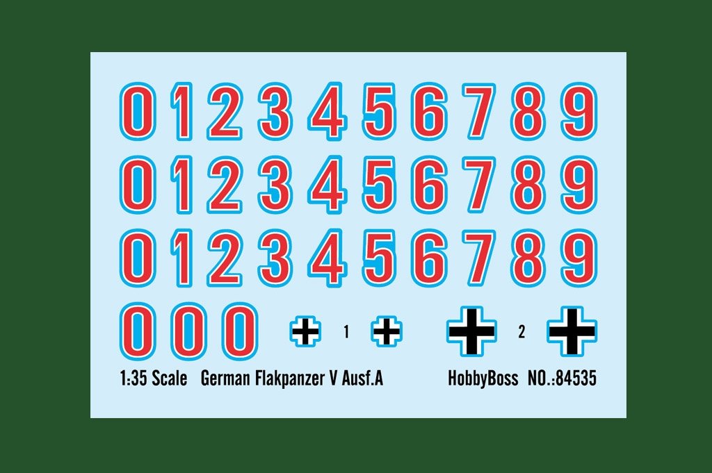 Hobby Boss 84535 Char antiaérien allemand Panther type A 1/35 – image 3