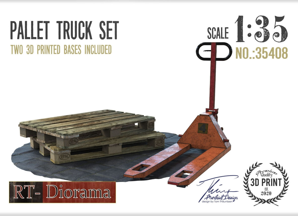 RT-Diorama 35408 Pallet Truck Set 1/35