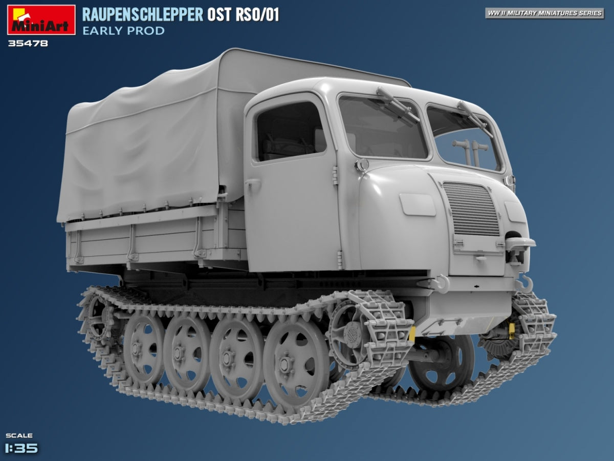 Miniart 35478 RAUPENSCHLEPPER OST RSO/01. PREMIÈRE PROD 1/35 – imagen 3