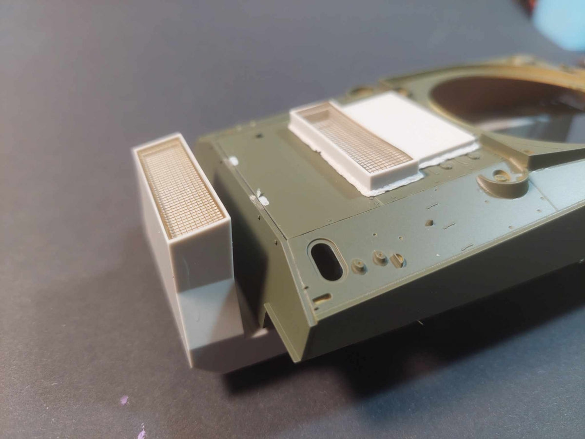 Kit de franchissement de gué profond Panzer Art RE35-740 pour M4A2 USMC (modèle standard) 1/35  – imagen 3