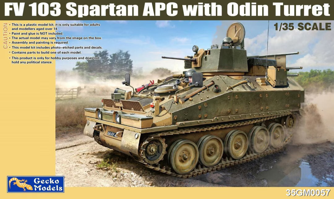 Gecko Models 35GM0057 British FV 103 Spartan APC with Odin Turret 1/35