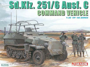Dragon 6206 Sd.Kfz. 251/6 Ausf. Véhicule de commandement C (1/35)