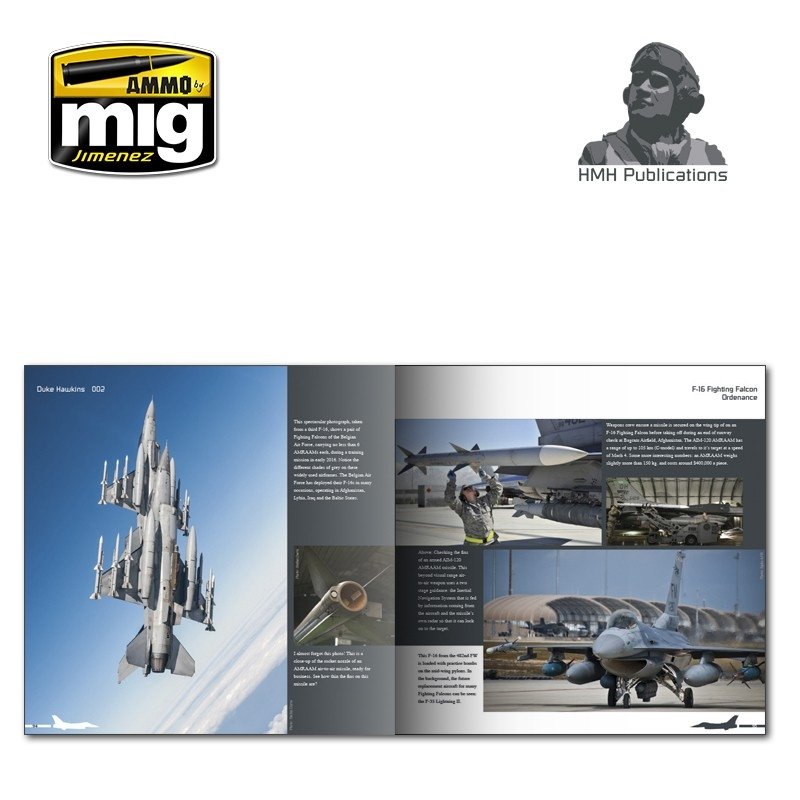 HMH Publications DH-002 Aircraft in Detail: F-16 Fighting Falcon – zdjęcie 5