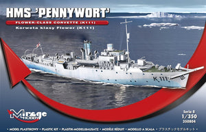 Mirage Hobby 350804 HMS PENNYWORT Corvette de classe Flower 1/350