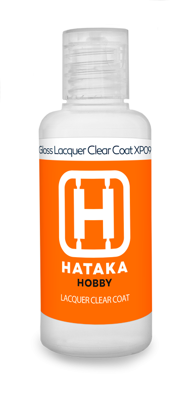 Vernis transparent brillant Hataka HTK-XP09 60 ml